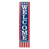 Patriotic Porch Welcome Sign