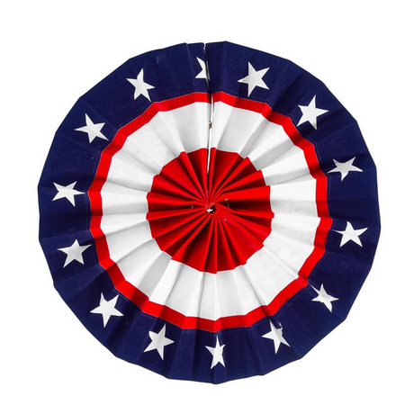 Patriotic Pleated Door Bunting