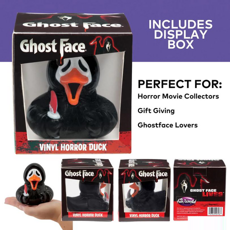 Ghost Face Collectible Horror Rubber Duck