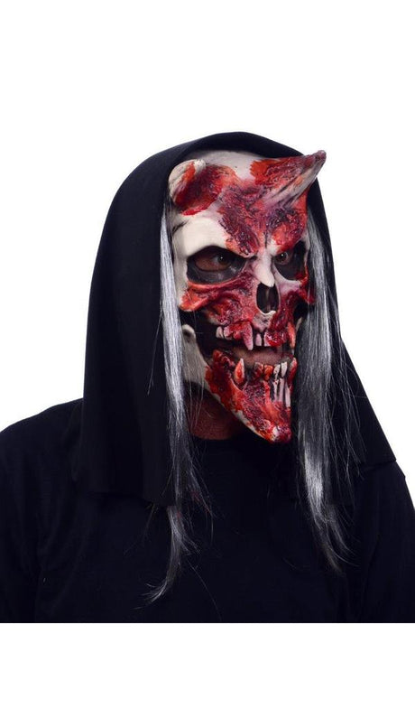 Terrifying Whispers Mask for Halloween Parties and Spooky Costume Events