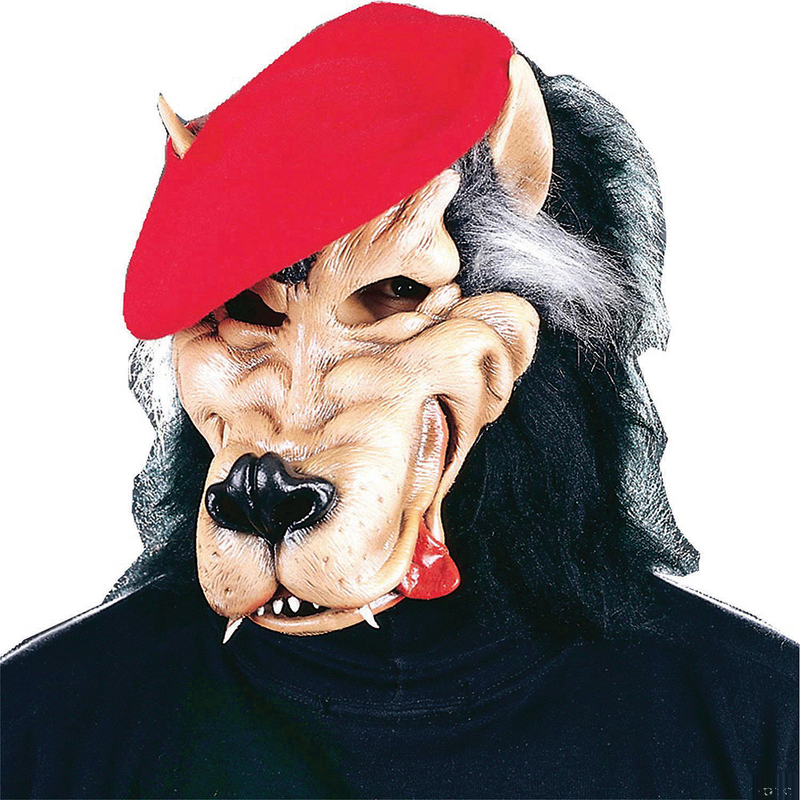 Dog Mask for Creepy and Funny Halloween Costume Parties