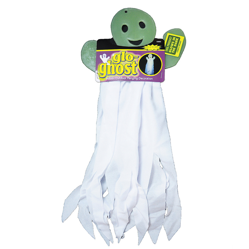 Spooky Hanging Glow in the Dark Ghost for Halloween Decorations and Haunted House Displays