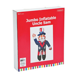 64" Jumbo Inflatable Uncle Sam in Red, White & Blue Suit