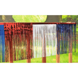24 Ft. x 15" Red, White & Blue Patriotic Fringe Foil Banner