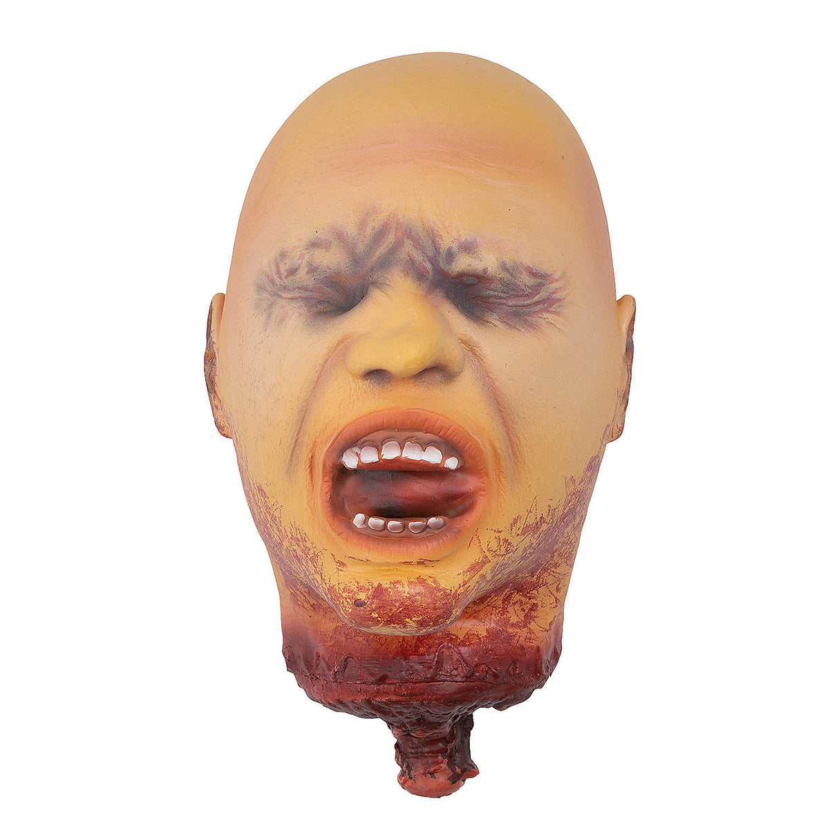 Realistic Ripped Off Head Prop for Halloween Decorations and Scary Themed Events