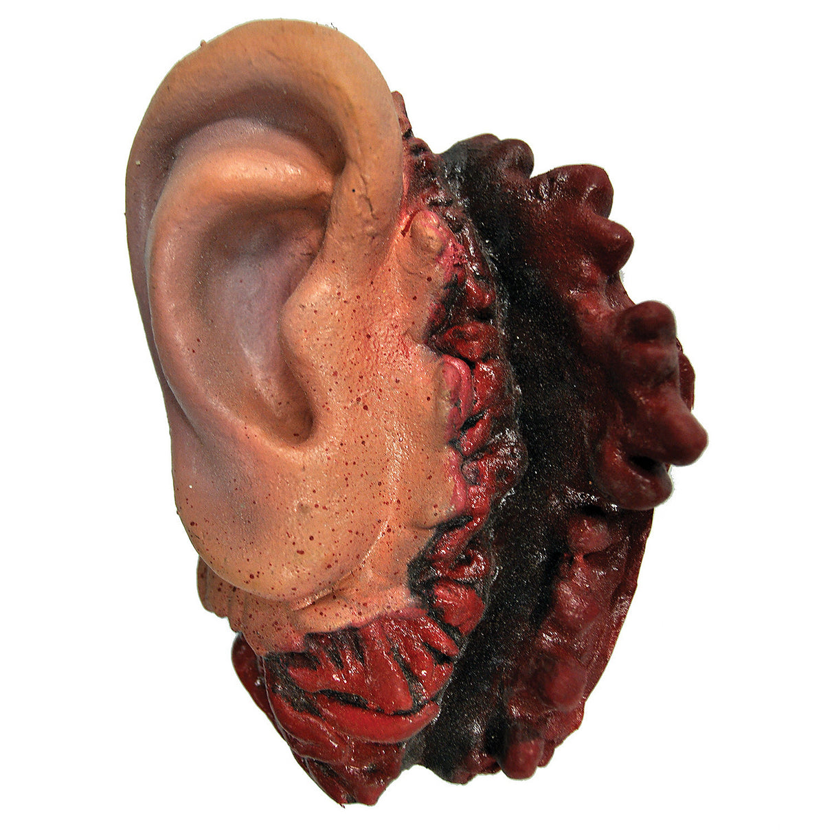 Realistic Cut Off Ear Prop for Creepy Halloween Decoration