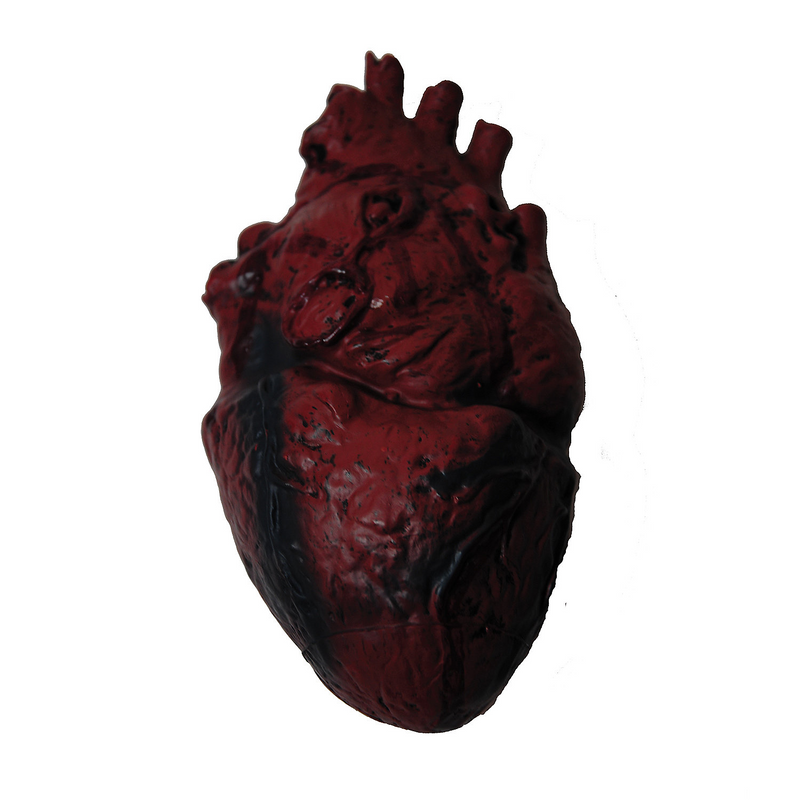 Realistic Bloody Heart Prop for Halloween Decorations and Spooky Events