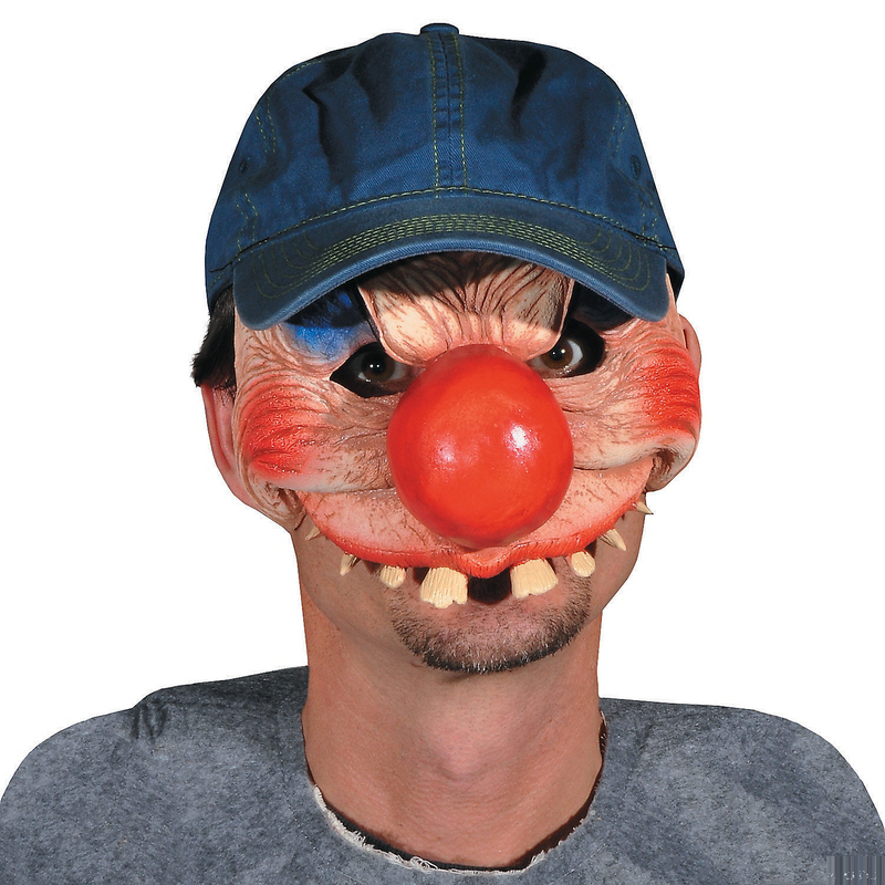 Unique Clowning Around Mask for Halloween Costume Parties and Fun-Themed Events