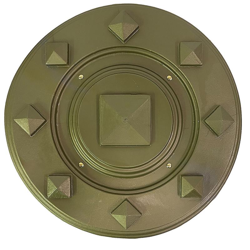 Heavy Duty Roman Shield for Historical Reenactments and Costumes