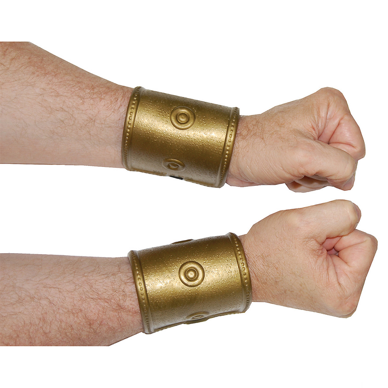 Classic Roman Wrist Bands for Costume Parties Historical Events and Themed Celebrations