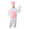 Adorable Child Bunny Suit with Hood for Easter Celebrations and Costume Parties