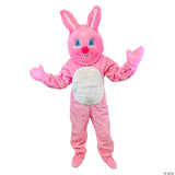 Adult Bunny Suit with Mascot Head