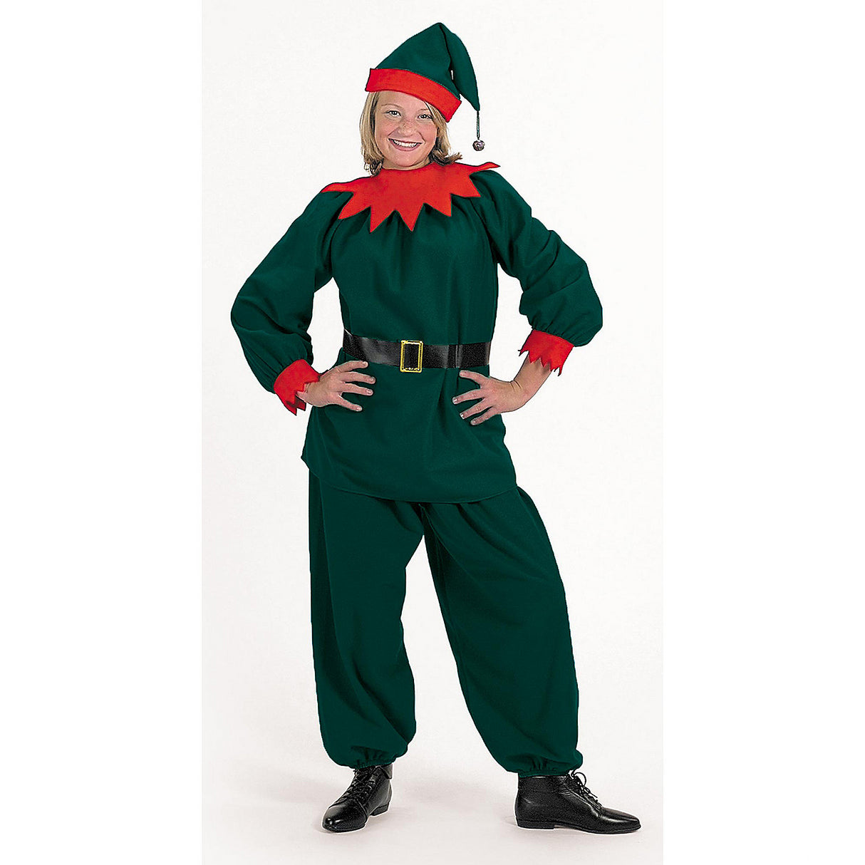 Deluxe Adult Elf Suit for Holiday Events Christmas Parties and Cheerful Celebrations