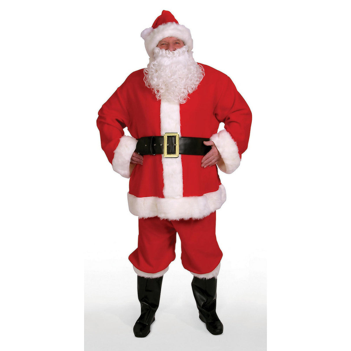 Affordable Economy Santa Suit for Holiday Celebrations Christmas Parties and Festive Events