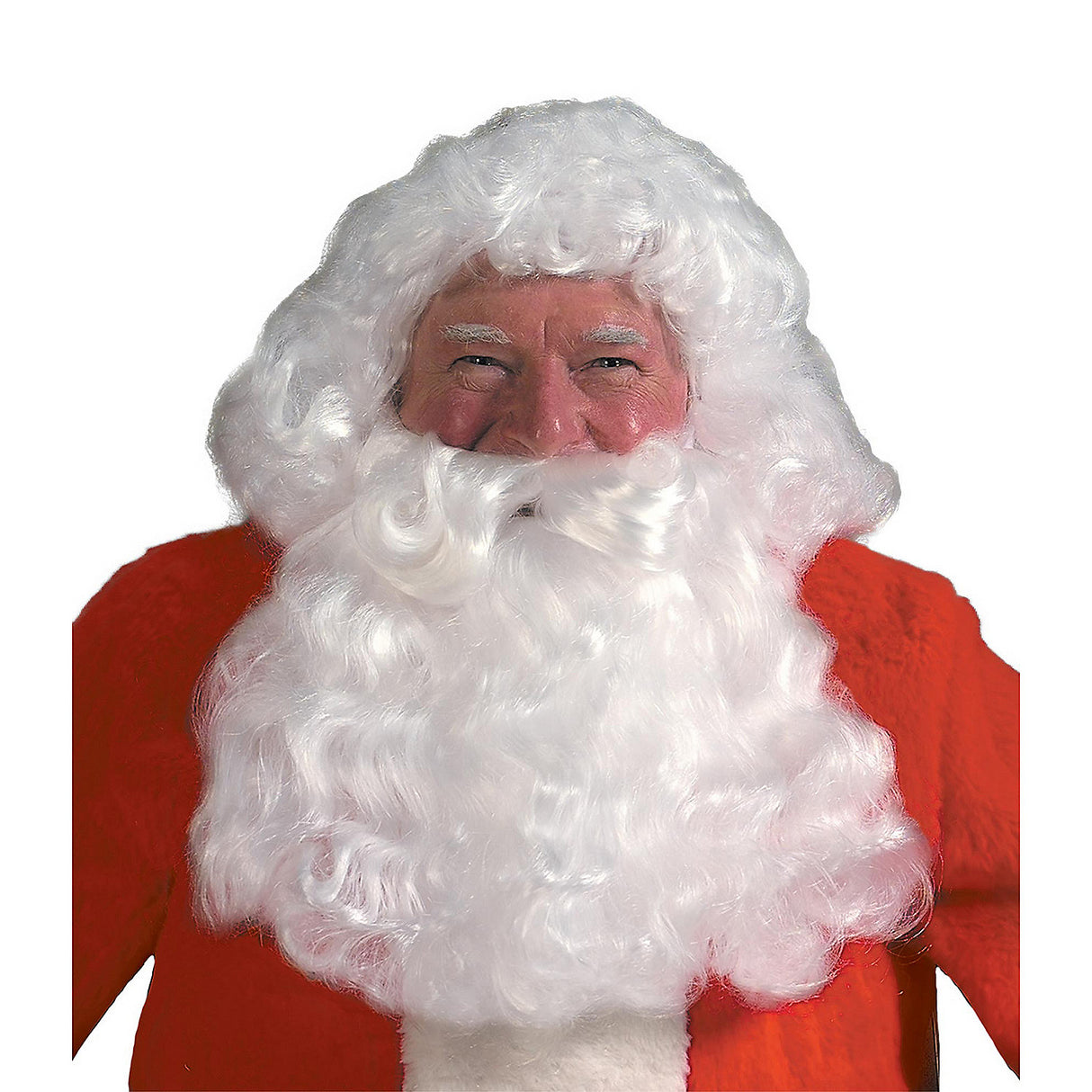 Deluxe Santa Wig and Beard Set for Christmas Parties Holiday Themed Events and Festive Celebrations