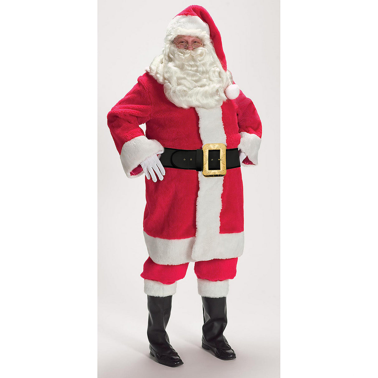 Deluxe Father Christmas Costume for Christmas Parties Community Events and Holiday Gatherings