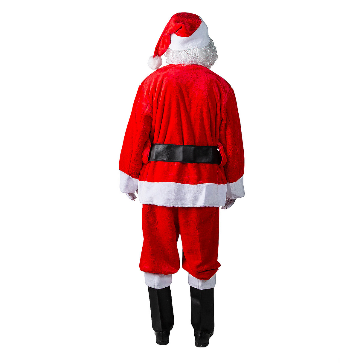 10-Piece Plush Santa Suit Set