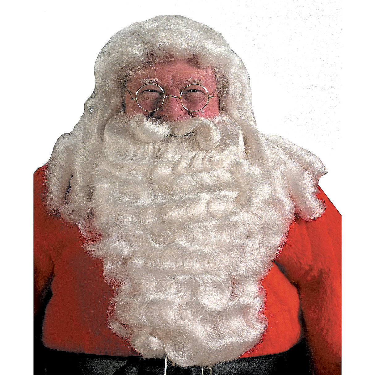 Complete Santa Wig and Beard Set for Christmas Parties and Holiday Events