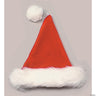 Plush Velvet Santa Hat