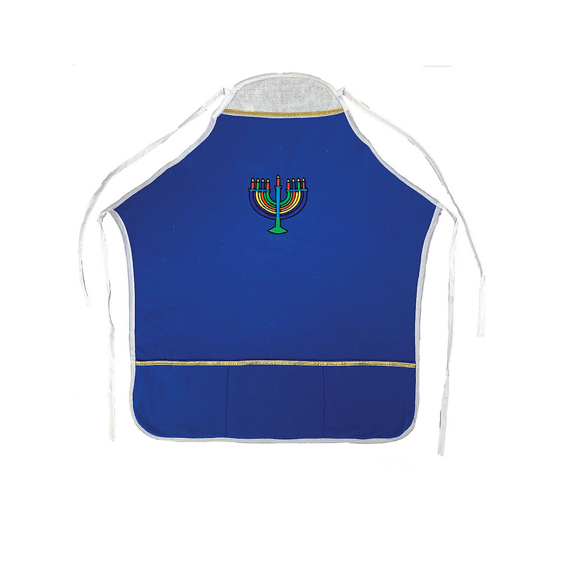 Charming Hanukkah Apron for Holiday Cooking Gatherings and Festive Celebrations