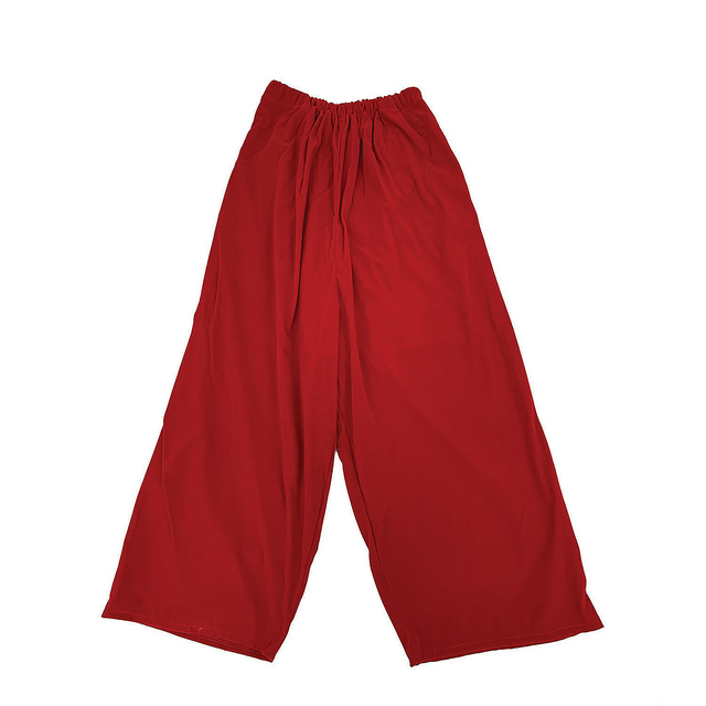 Regal Red Velvet Santa Pants