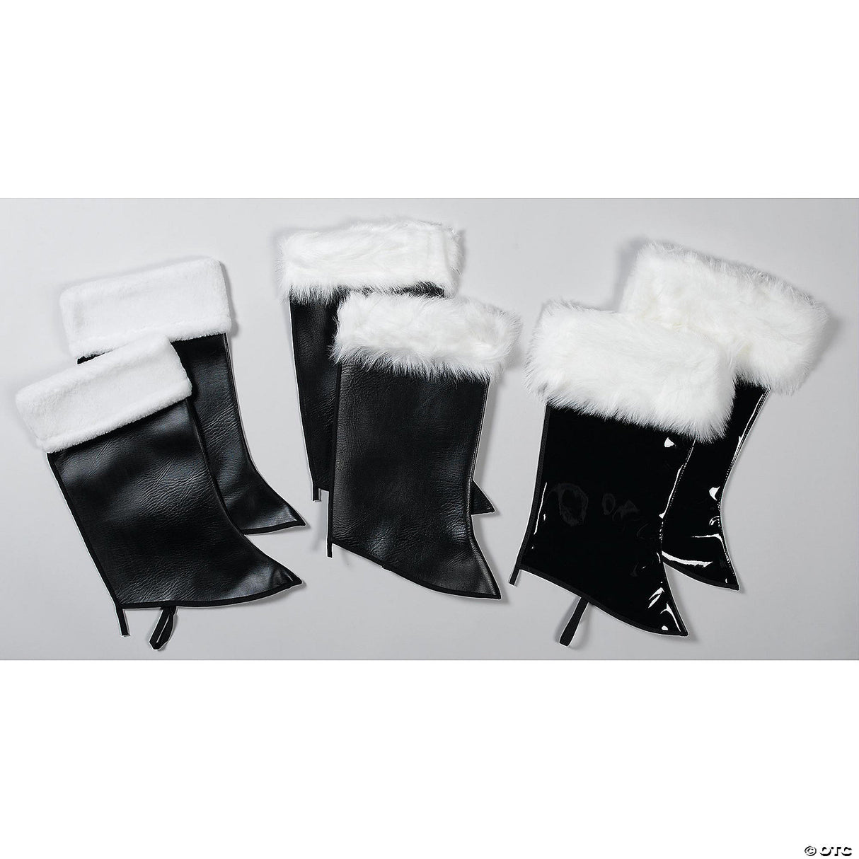 Deluxe Plush Santa Boot Tops
