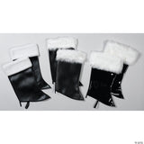 Deluxe Plush Santa Boot Tops