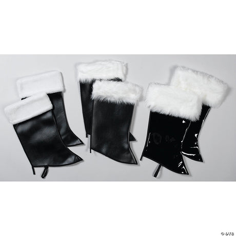 Deluxe Plush Santa Boot Tops
