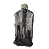 Light-Up Green Pumpkin Man Halloween Decoration for Spooky Parties and Haunted House Events