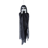 Hanging Spooky Undead Girl Halloween Decoration for Outdoor Displays Haunted Houses and Halloween Parties
