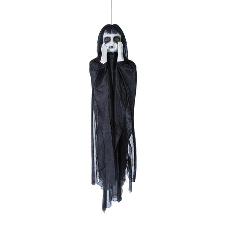 Hanging Spooky Undead Girl Halloween Decoration 11 3/4" x 43 1/4"