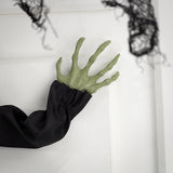 Hanging Animated Crashed Witch Decoration for Halloween Parties Fun Events and Haunted House Themes