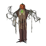 Animated & Light-Up Standing Jack-O-Lantern Man Halloween Decoration 68 3/4 x 86 1/2"
