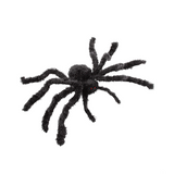 31 1/2" Animated Walking Fuzzy Spider Light-Up Halloween Decoration Spooky Prop