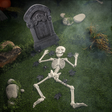 I Told You I Was Sick Tombstone & Skeleton Graveyard Halloween Decorations Set 24 Pc.