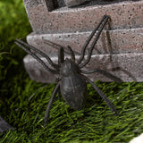 Spooky Boo Tombstone & Skeleton Graveyard Decorations Set for Halloween Parties and Haunted House Displays