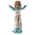 5 Ft. 6" Animated Standing Pumpkin Girl Doll Halloween Decoration