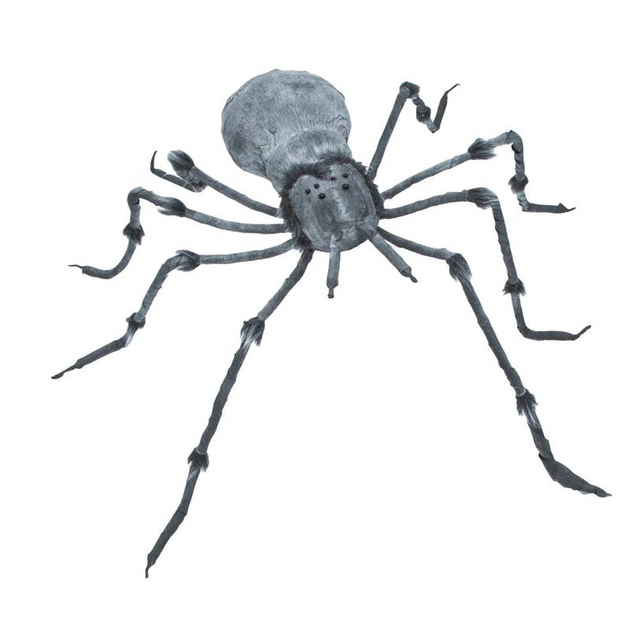 4 Ft. 5" Brown Latex Spider Halloween Decoration