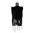 5 Ft. Hanging Light-Up Evil Skeleton with Horns Halloween Decoration
