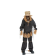 7 Ft. 6" Light-Up Lifting Skeleton Scarecrow Halloween Decoration