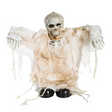 34 3/4" Standing Light-Up Skeleton Mummy Halloween Decoration