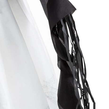 Animated Light-Up Standing Creepy Bride with Sound Halloween Decoration 5 Ft. 4\