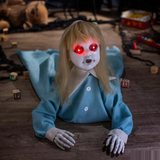 3 Ft. 3" Animated Light-Up Pop-Up Girl with Sound Halloween Decoration