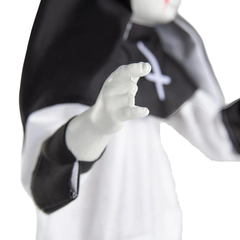 3 Ft. Light-Up Eyes Hanging Nun Halloween Decoration