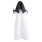 3 Ft. Light-Up Eyes Hanging Nun Halloween Decoration