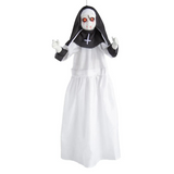 3 Ft. Light-Up Eyes Hanging Nun Halloween Decoration