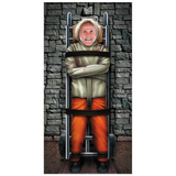 6 Ft. Convict Photo Prop Cardboard Cutout Stand-Up Halloween Decoration