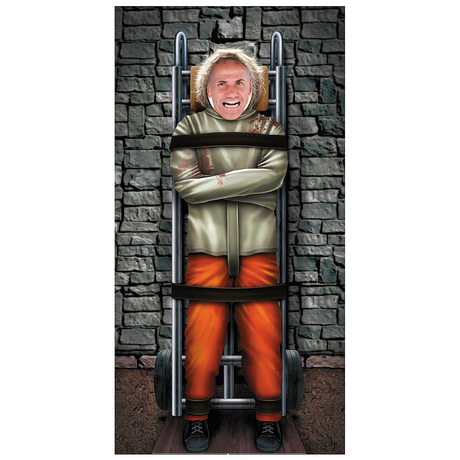 6 Ft. Convict Photo Prop Cardboard Cutout Stand-Up Halloween Decoration
