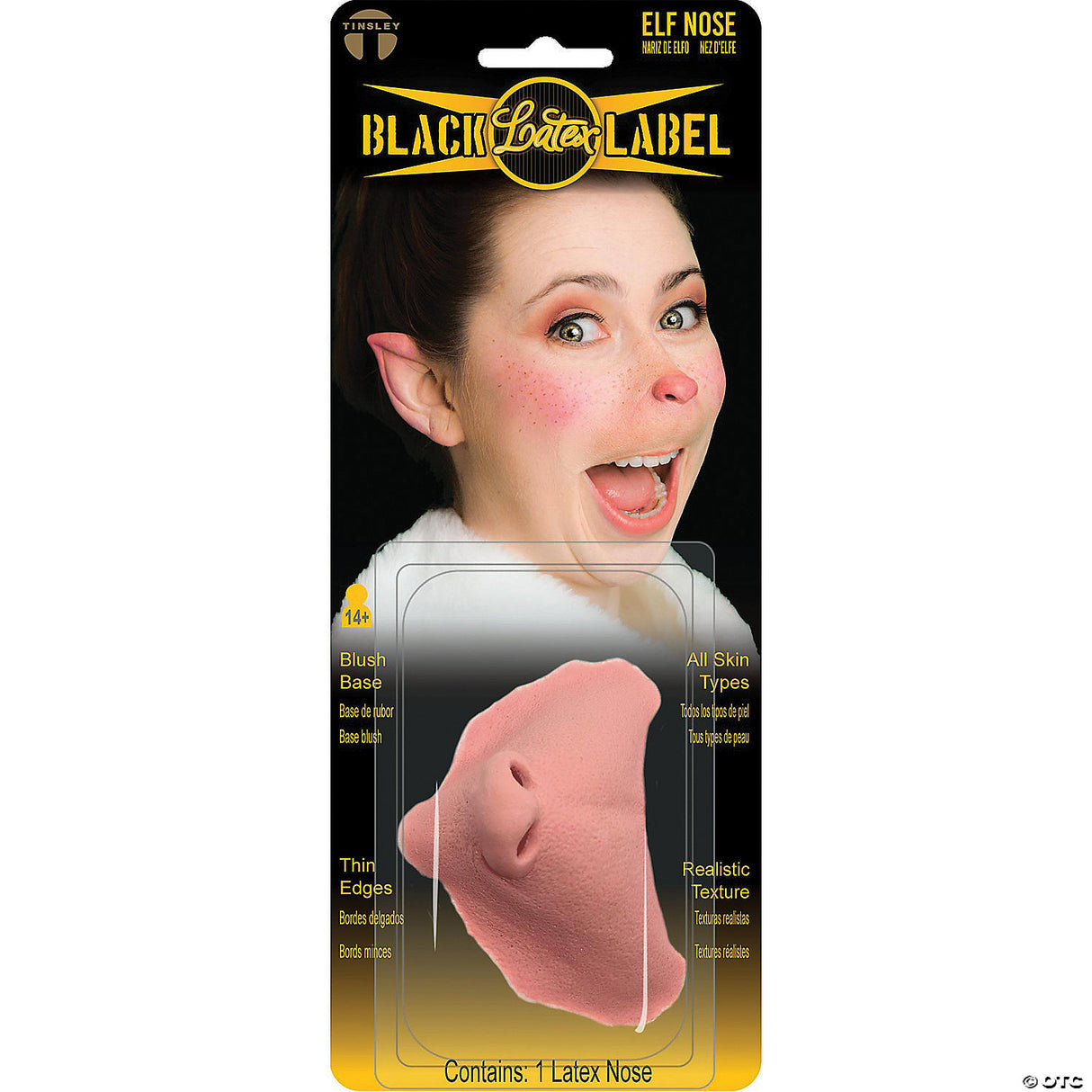 Authentic ELF NOSE Latex Nose for Halloween Themed Parties and Costume Ideas