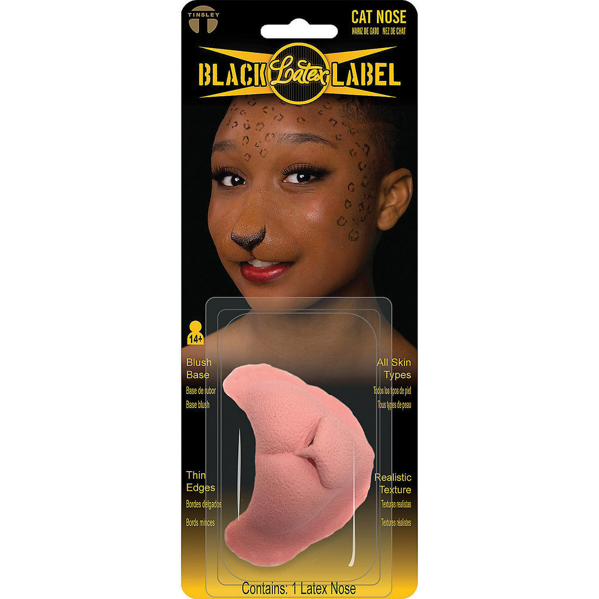 Premium Cat Latex Noses for Halloween Parties Cosplay Events and Playtime Fun